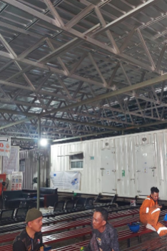 Fabrication & Installation of Mini Camp Base Camp (2) Fabrication & Installation of Mini Camp Base Camp (2)